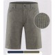 SHORT chanvre (55%) coton bio (45%)  , tissé, 5 poches, ceinture à larges passants, ELEGANT